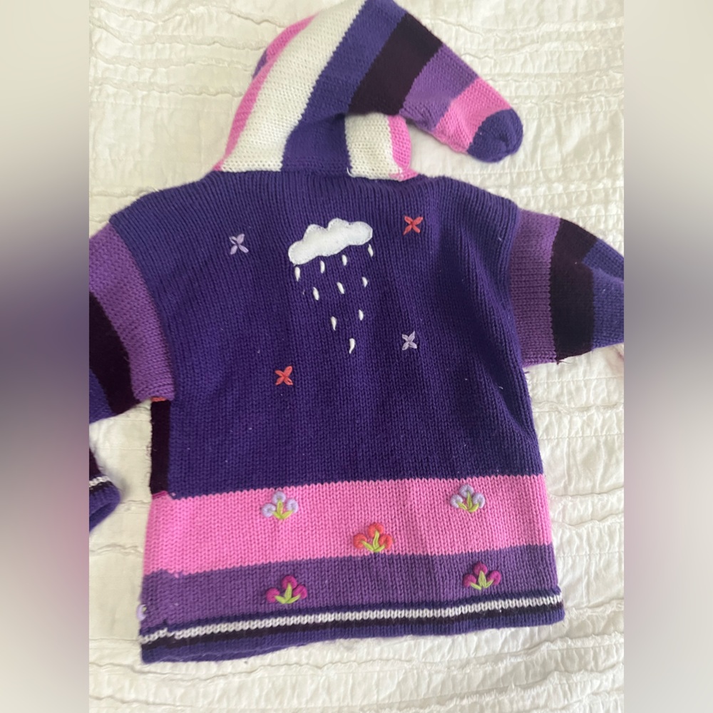 Colorful Animal Patterned Sweater - Picture 4 of 4